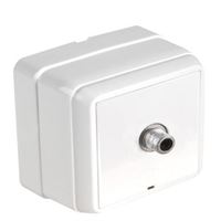 BRON S/Ü SAT PRİZİ (GEÇİŞLİ) 4DB/F KONNEKTÖR BEYAZ 1